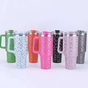 40 OZ Large Capacity Car Bottle  with Handle
