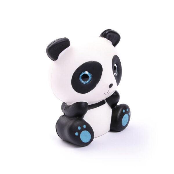 Slow-Rebound Blue-Eyed Panda Stress Ball