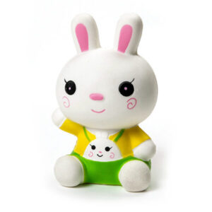 Slow Rebound Hand-Waving Rabbit Stress Ball