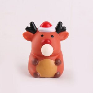 PR Christmas Reindeer Bubble-Blowing Stress Ball