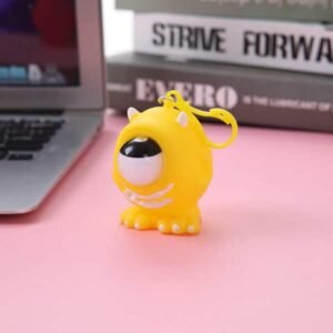 One-Eyed Monster Stress Ball with Hook