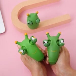 Green Pop-Eye Bug Stress Ball