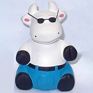 Sitting Cow Stress Ball
