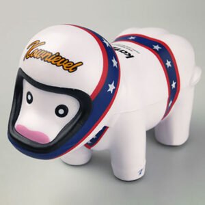Racer Cow Stress Ball