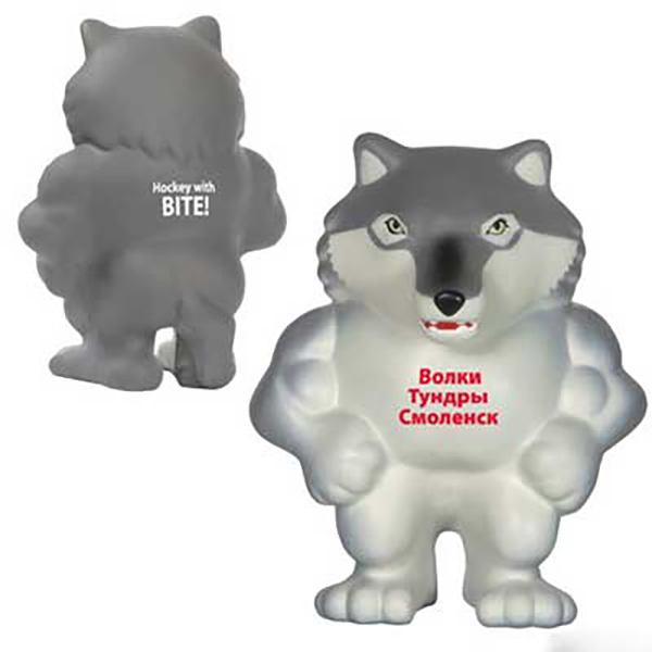 Standing Wolf Stress Ball