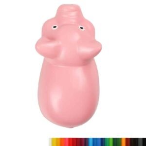 Foam Porky Pig Stress Ball Keychains