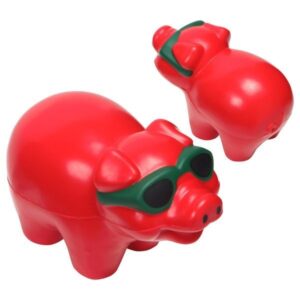 Cool Pig in Sunglasses Stress Ball