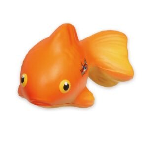 3.5 inches Golden Fish Stress Ball