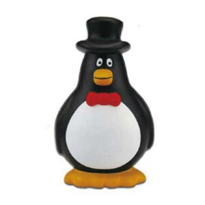 Custom Gentleman Penguin Stress Ball
