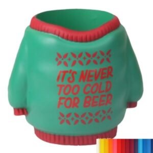 New Foam Christmas Sweater Bottle Sleeve  Stress Ball