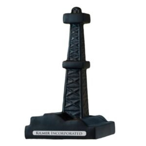 Oil Derrick Design Stress Ball