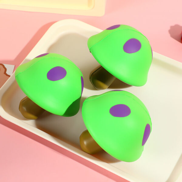 Slow-Rebound Mushroom Stress Ball