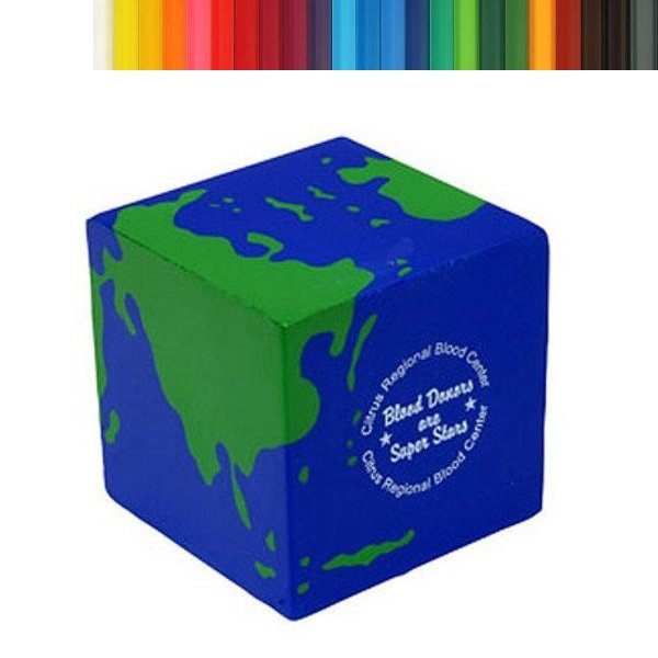 Earth Cube Stress Ball