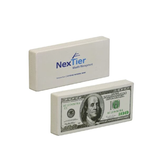 Foam Customized US Dollar Rectangle Stress Ball