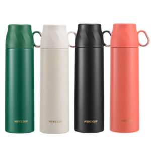 Multiple Colour Stainless Steel Vacuum Bottle with Cup