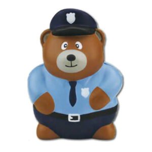 Police Bear Stress Ball