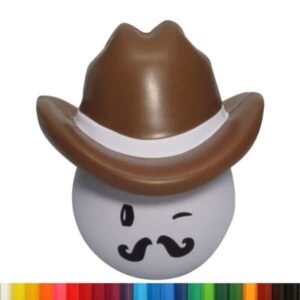 Cowboy Hat Stress Ball with Your Logo