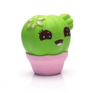 Slow-Rebound Happy Cactus Stress Ball