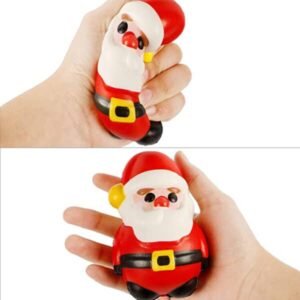 Slow-Rebound Cute Santa Claus Stress Ball