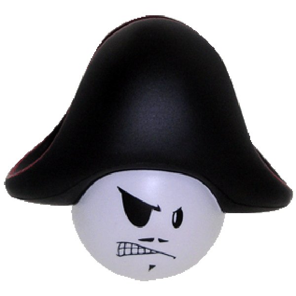 Pirate Hat Man Stress Ball