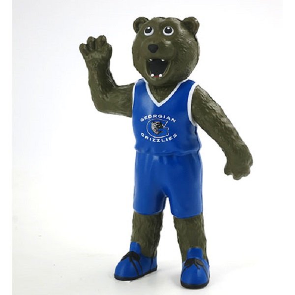 Standing Bear Mascot Stress Ball