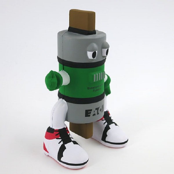 Cartoon USB Flash Drive Mascot Stress Ball