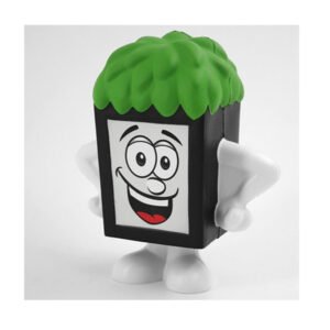 Flowerpot Mascot Stress Ball