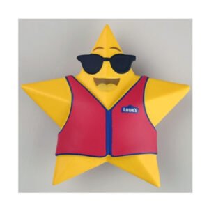 Starfish Mascot Stress Ball