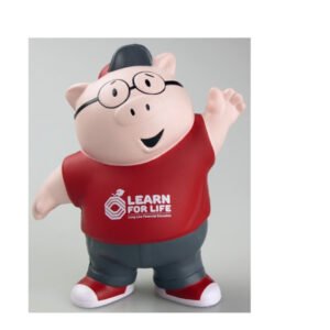 Pig Mascot Stress Ball