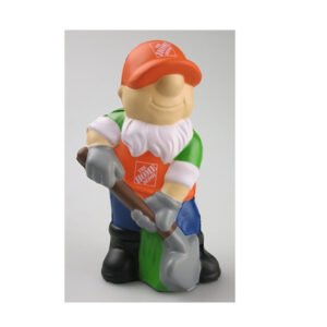 Farmer Mascot Stress Ball