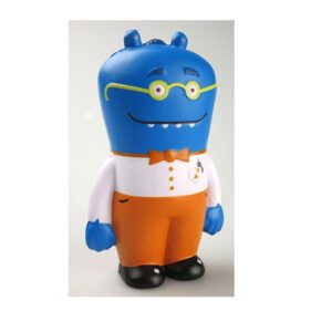 Waiter Monster Mascot Stress Ball