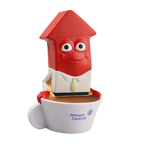 Coffee Arrow Guy Stress Ball