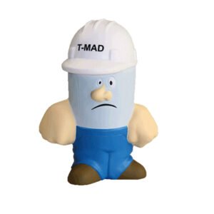 Figures With Helmets Stress Ball