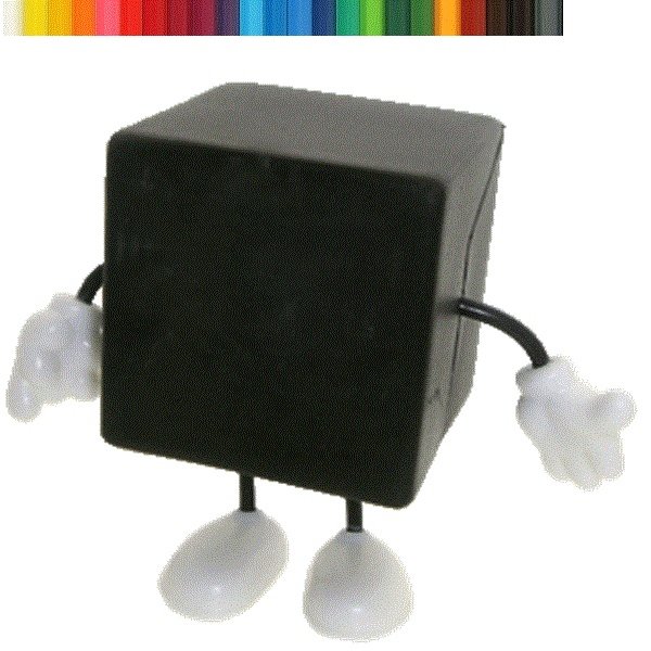 Square Activity Man Stress Ball
