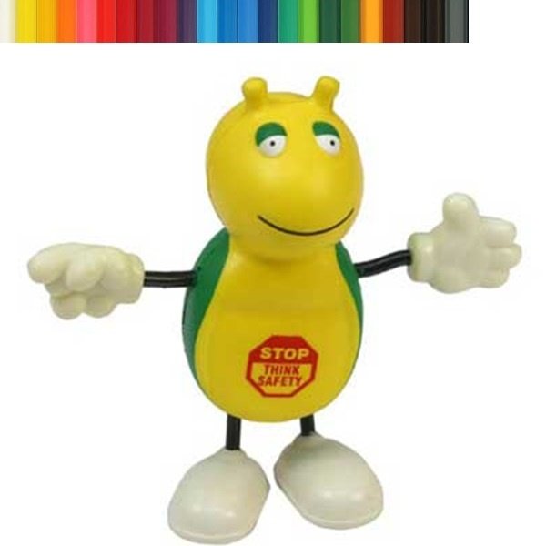 Millenium Bug Activity Man Stress Ball