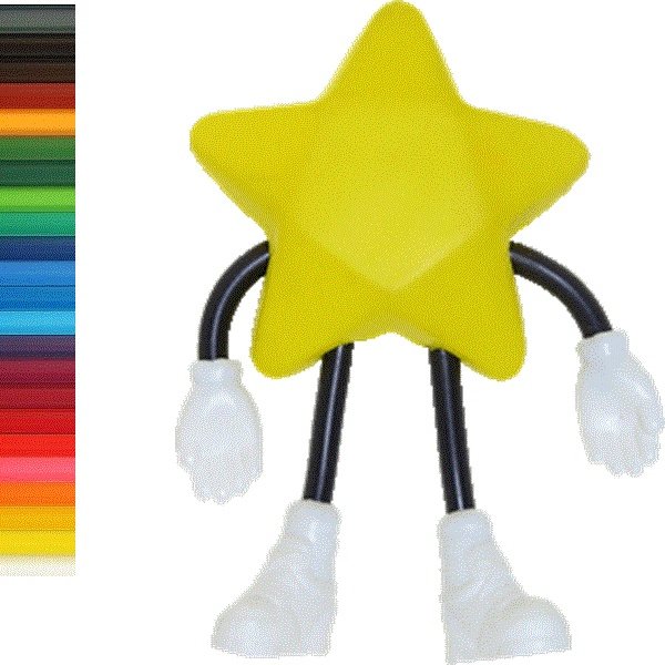 Pentagram Activity Man Stress Ball