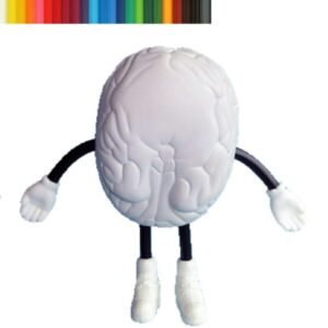 Brain Activity Man Stress Ball