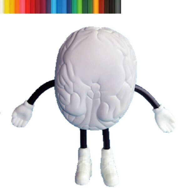 Brain Activity Man Stress Ball