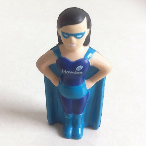 Foam Superwoman Stress Ball with Customized Logo