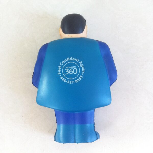 Foam Superman Stress Ball with Customized Logo