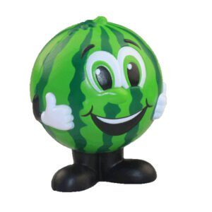 Cartoon Watermelon Mascot Stress Ball