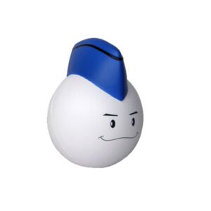 Smiling Airman Mad Cap Stress Ball