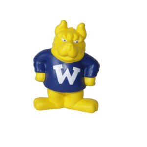 Bulldog Mascot Stress Ball