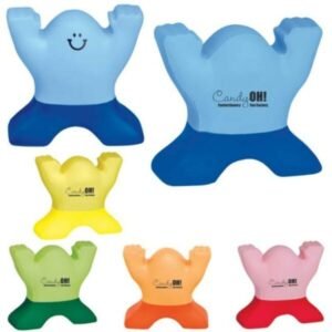 Smiling Cartoon Character Stress Ball