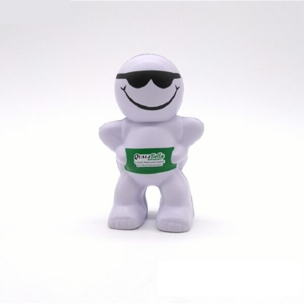 Smiley Glasses Man Stress Ball