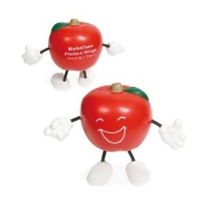 Standing Foam Apple Stress Ball Figure