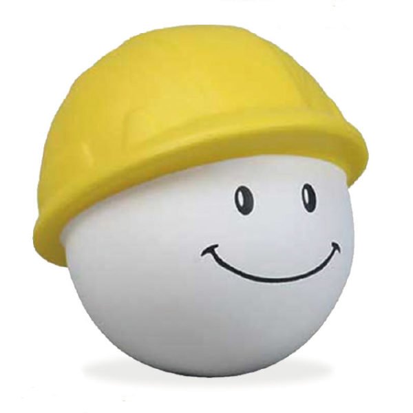 Hard Hat Man Stress Ball