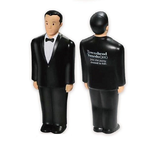Custom Groom Figure Stress Ball