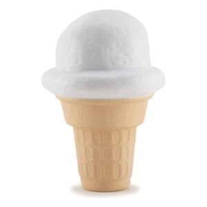 Ice Cream Stress Ball With Hang Tag