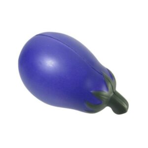 Slow Rebound Round Eggplant Stress Ball